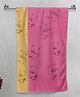FABINALIV Kids Bath Towels Cotton Cartoon Pack of 2  Multicolor