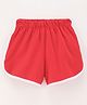 CrayonFlakes Side Taped Sports Shorts - Red