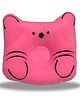 Chinmay Kids Baby Soft Neck Support Pillow for Head Shaping Shape Supporter Cat Face Pillow - Pink