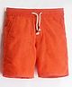 Cherry Crumble By Nitt Hyman Solid Shorts - Orange