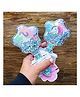 Puchku Unicorn Pony Sequence Comb  - Multicolour