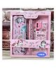 Puchku Unicorn Stationary Unicorn Art Metal Pencil Box - Pink