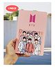 Puchku BTS Theme Single Ruled A5 Notebook  - 50 Pages