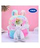 Puchku Unicorn Fur Bag for Kids Picnic Bag - Multicolor