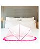 Classic Mosquito Net for Baby Net for Infants 135 x 65 x 65 cm 0 to 24 Months - Pink