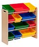 Homesmiths Toy Organizer with 12 Tray - Beige