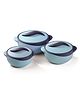 Pinnacle Palazio Inner Stainless Steel Casserole Set of 3 - Blue