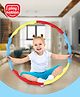 Play Nation Premium Hoop N Loop Detachable Hula Hoop with 26.4 Inch Diameter (6 Pieces)| 6 Inter-Lockable Pieces Collapsible Exercise Ring for Fitness Gymnastic Kids| Indoor & Outdoor Play Equipment for 3 Years+ Kids| Gifting Toy| BIS Certified