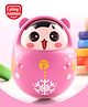Play Nation Head Nodding Push and Shake Pink Roly Poly| Wobbling Bell Sounds For 8 Months+| Child Safe Material| Gifting Toy| BIS Certified