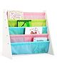 Homesmiths Takeout Book Rack Wood Melamine - White