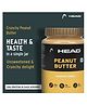 Head Unsweetened Peanut Butter Crunchy - 925 g