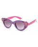 Stol'n Cat-Eye Shaped Star Applique UV Protected Sunglasses - Purple