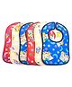 ADKD Baby Cotton Bibs Pack Of 6 - (Color & Design May Vary)