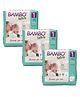Bambo Nature Eco Friendly Tape Diapers with Wetness Indicator XS Size Pack Of 3 - 66 Pieces