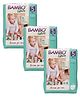Bambo Nature Eco-friendly Tape Diapers with Wetness Indicator XL Size Pack Of 3 - 66 Pieces