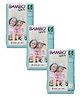 Bambo Nature Eco Friendly Pant Diapers with Wetness Indicator XXL Size Pack Of 3 - 54 Pieces