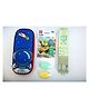 Mihar Essentials Astro Theme Hamper with Pencil Pouch Eraser Set 2 Highlighters 12 Pencils - Multicolor