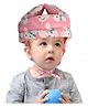 Mihar Essentials Baby Safety Helmet- Pink (Color And Print May Vary)