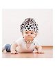 Mihar Essentials Baby Safety Helmet White Doted (Color And Print May Vary)