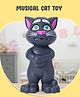 Play Nation Interactive Talking Tom Cat Toy for Toddlers| Repeating words, 10 stories and Songs| Educational Toy| Safe and Durable| BIS Certified