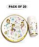 Shopping Time Mermaid Paper Plate and Cups - Pack of 20