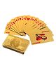 Golden Poker Playing Cards - 52 Cards