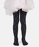 NEXT2SKIN Heart Print Stockings - Black