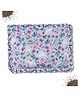 Oyo Baby Cotton Head Shaping Mustard Seeds Rai Pillow Takiya Detachable Deer & Flower Printed - Blue