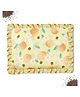 Oyo Baby Cotton Head Shaping Mustard Seeds Pillow for Newborn Baby Round Head Shaping Baby Pillow Honey Bees Printed - Orange