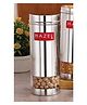 HAZEL Stainless Steel See Through Storage Containers Fridge Containers for Kitchen Modular Silver - 600 ml