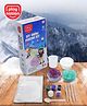 Play Nation Premium 3-in-1 DIY Snow Making Art & Craft Kit| STEM Learning and Educational Toys for Kids| Artificial Instant Snow Powder| Gifting Toy| Safe and Non-Toxic Material| BIS Certified| 6 Years+