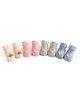 Kidofash Pair Of 4 Monkey Design Socks - Peach