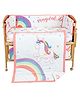 The Mom Store Magical Unicorn Baby Comforter - White