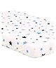The Mom Store Sleep Under the Stars Baby Crib Sheet - White