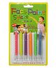 Kunya Non Toxic Face Paint Sticks Safe Water Washable Neon Bright - 6 Pieces