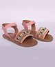 Mine Sole Beads & Pearl Beaded Sandals - Pink