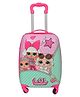 D Paradise Hard Case Trolley Bag Cute Girl Doll Print - 16 Inches
