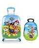 D PARADISE Paw Patrol Print Hard Case Trolley Bag & Hard-Shell Backpack - 16 Inches & 13 Inches