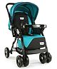 LuvLap Galaxy Baby Stroller for 03 Years, 5-Point Safety Harness, Multi Recline Seat, Easy Fold Design, Cushioned Seat, Lightweight Frame for Comfortable Baby Transport  Green & Black