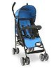 LuvLap City Baby Stroller, Lightweight & Compact Travel-Friendly Pram for 636 Months with 5-Point Harness, Adjustable Recline, Canopy, 15kg Capacity  Blue