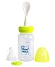 Mee Mee Feeding Bottle With Brush Green - 125 ml