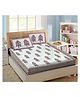 KIDS WONDERS Pure Cotton Bedsheet and Pillow Set King Size 240TC - Mustard