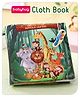 Babyhug Cloth Book Jungle Animals  Multicolor | Soft fabric Book For Kids | Attractive And Educational | Enhances Memory, Recognition & Sensory Growth | BIS Certified