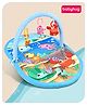 Babyhug Aquatic Playgym - Blue | Ocean-Themed Activity Mat with Interactive Toys | Stimulates Sensory Exploration & Motor Skills | Soft & Safe For Babies | BIS Certified