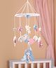 Bonfino Premium Mermaid Hanging Rattle Toy for Craddle|0-6 Months| Nursery Decoration|moving Toy for Baby Beds|develops Visual Senses & Motor Skills| Birthday Gift