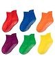 MOMISY  Anti-Skid  Non Slip Trainer Socks Toddlers Infant Socks Warm and Socks Cotton Stretch Crew Anti Slip Baby Socks 6 Pairs - Red Blue & Pink