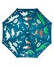 Stephen Joseph Colour Changing Umbrella Dino - Dark Green