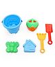 Leemo Beach Toys Set Of 6 Pieces - Blue