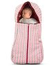 Baybee 3 in 1 Velvet Cotton Bed Cum Carry Bed Portable Sleeping Bag Infant Bassinet-Nest - Maroon