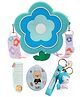 FunBlast Flower Sling Bag with Key Ring Comb and Mirror  Blue